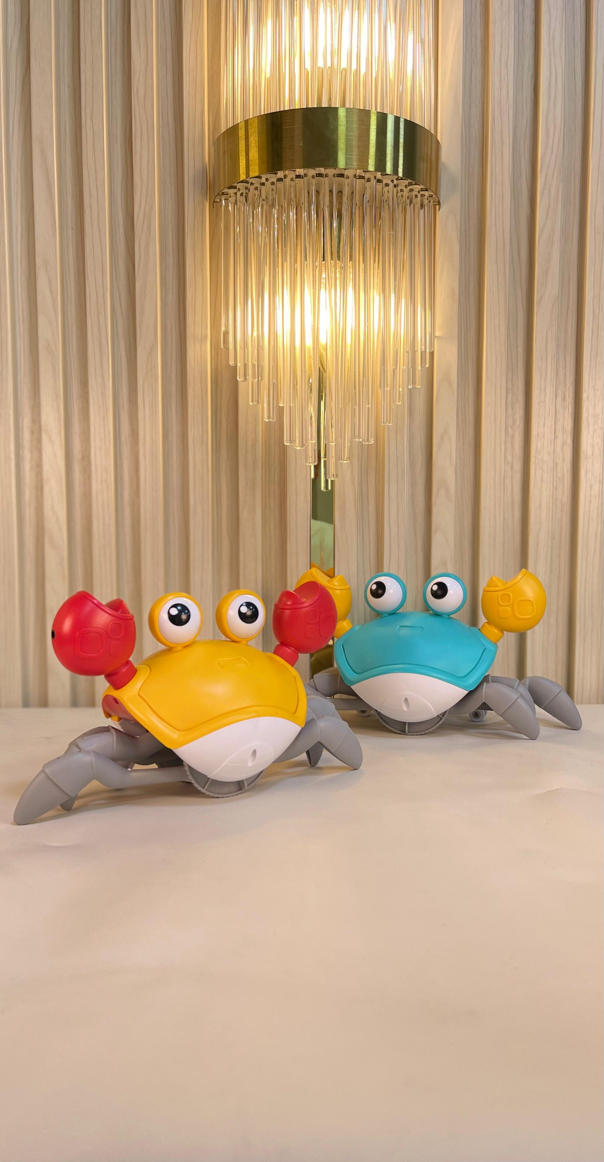 Vista 6 de Cangrejo Estimulación de gateo - Color: Amarillo